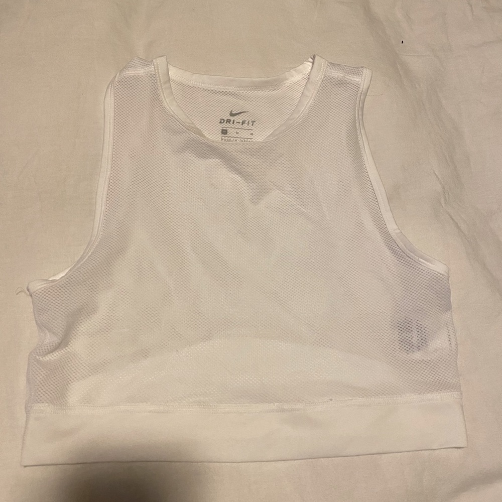 Nike mesh cropped top